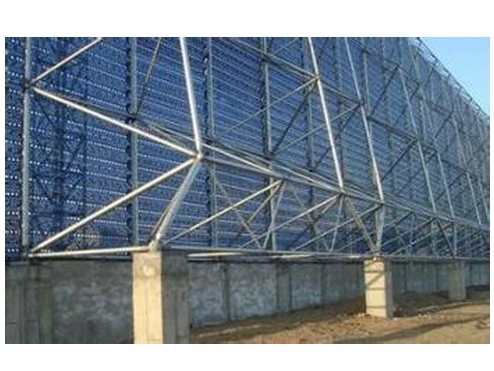 喀什环保扫风墙网架工程